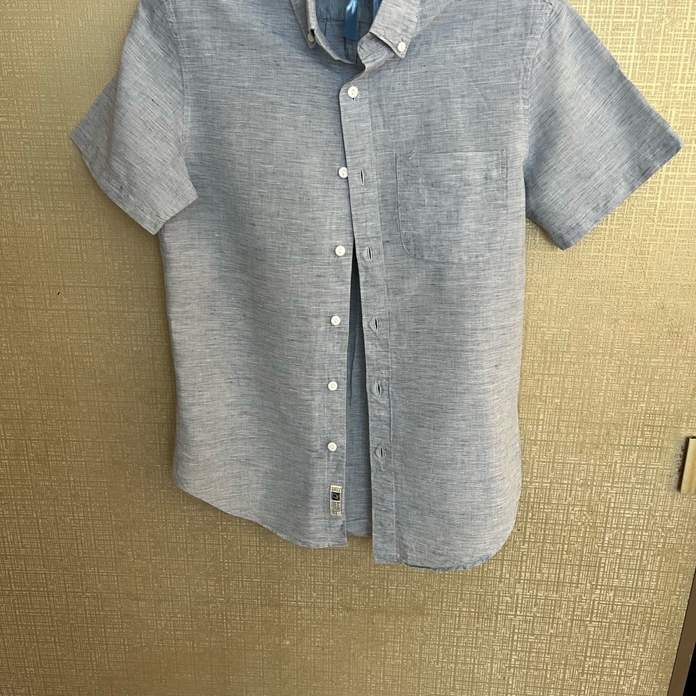 J. Crew Light Gray Casual Button Down Shirt